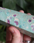 Ruby in fuchsite and kyanite tower 3