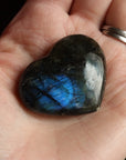 Labradorite heart 11