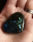 Labradorite heart 11