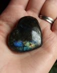 Labradorite heart 11