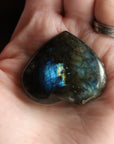 Labradorite heart 11