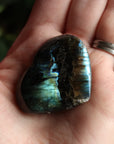 Labradorite heart 13