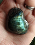 Labradorite heart 13