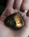 Labradorite heart 15