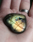 Labradorite heart 15