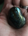 Labradorite heart 16