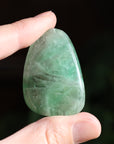 Large rainbow fluorite tumbled stone 11