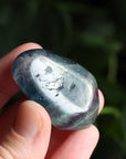 Large rainbow fluorite tumbled stone 12 new