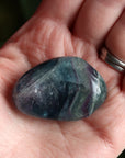Large rainbow fluorite tumbled stone 12 new