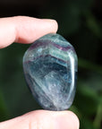 Large rainbow fluorite tumbled stone 12 new
