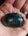 Large rainbow fluorite tumbled stone 13 new