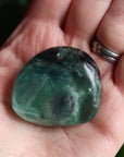 Large rainbow fluorite tumbled stone 14 new