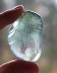 Large rainbow fluorite tumbled stone 15 new