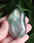 Large rainbow fluorite tumbled stone 15