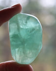 Large rainbow fluorite tumbled stone 16 new