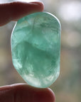 Large rainbow fluorite tumbled stone 16 new