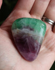 Large rainbow fluorite tumbled stone 18 new