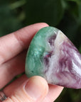 Large rainbow fluorite tumbled stone 18 new