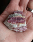 Rough pink tourmaline 2 new