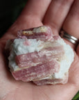 Rough pink tourmaline 3