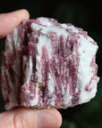 Rough pink tourmaline 6 new