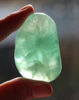 Large rainbow fluorite tumbled stone 16 new
