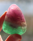 Large rainbow fluorite tumbled stone 18 new