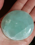 Caribbean calcite pocket stone 6 new