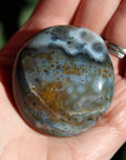 8th vein ocean jasper pocket stone 25