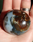 8th vein ocean jasper pocket stone 25