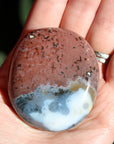 8th vein ocean jasper pocket stone 26