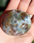 8th vein ocean jasper pocket stone 28