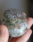 Old stock ocean jasper pocket stone OS9