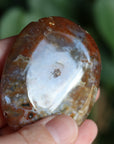 Old stock ocean jasper pocket stone OS10