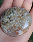 Old stock ocean jasper pocket stone OS11