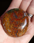 Old stock ocean jasper pocket stone OS12