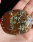 Old stock ocean jasper pocket stone OS10