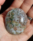 Old stock ocean jasper pocket stone OS9