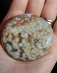 Old stock ocean jasper pocket stone OS11