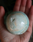 Caribbean calcite sphere 1 new