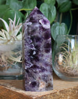 Chevron amethyst tower 10