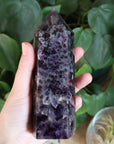 Chevron amethyst tower 10