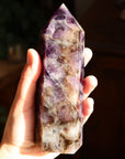 Chevron amethyst tower 10