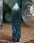 Moss agate tower 3