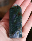 Moss agate tower 3