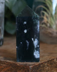 Moss agate tower 4