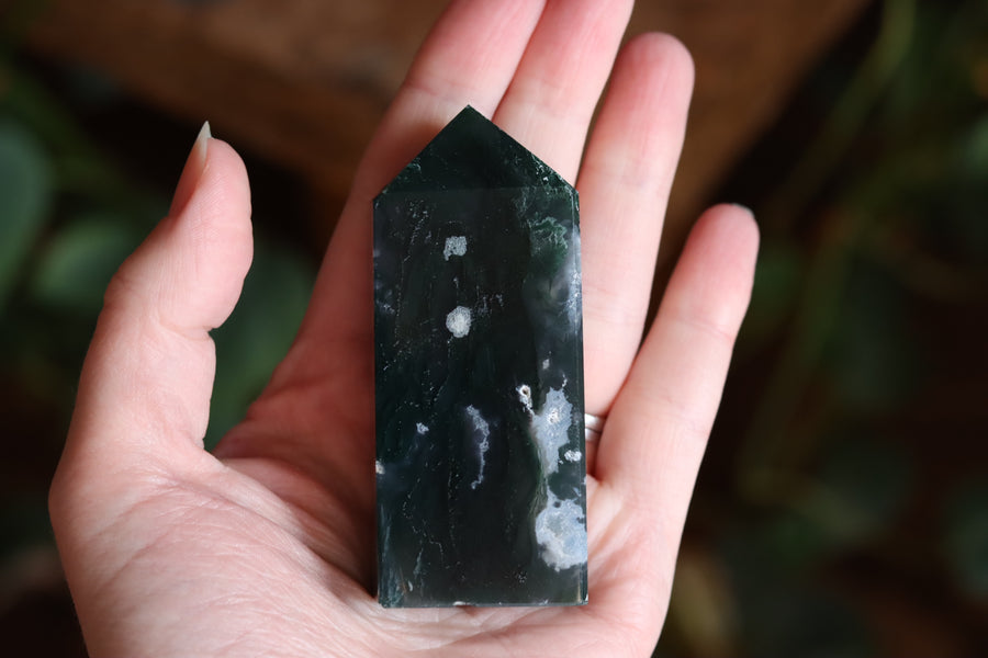 Moss agate tower 4 new