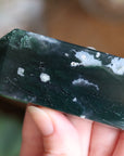 Moss agate tower 4