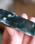 Moss agate tower 4