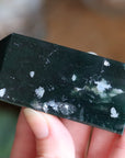 Moss agate tower 4